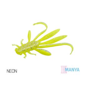 GUMIROVAR Delphin MANYA UVs nimfa 105 mm NEON (5db)