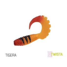 GUMIHAL Delphin TWISTA UVs 100 mm TIGERA (5db)