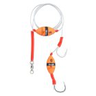 SZERELÉK Harcsázó UNI CAT Smelly Bait Gripper Rig két horoggal #9/0 150cm előke