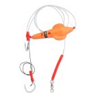 SZERELÉK Harcsázó UNI CAT Deadbait Combi Rig két horoggal #9/0 200cm előke