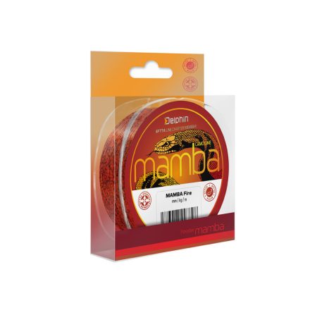 Delphin MAMBA Feeder / Fire 0,16mm 2,5kg 200m