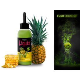   AROMA LIQUID Delphin Fluo dip D SNAX LiquiX 100ml Kukorica-Ananász