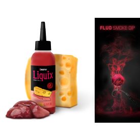   AROMA LIQUID Delphin Fluo dip D SNAX LiquiX 100ml Sajt - máj