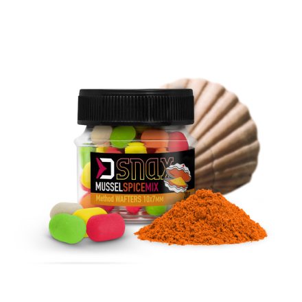 BOJLI WAFTER Delphin MIX D SNAX 10x7mm 20g Kagyló-Fűszer