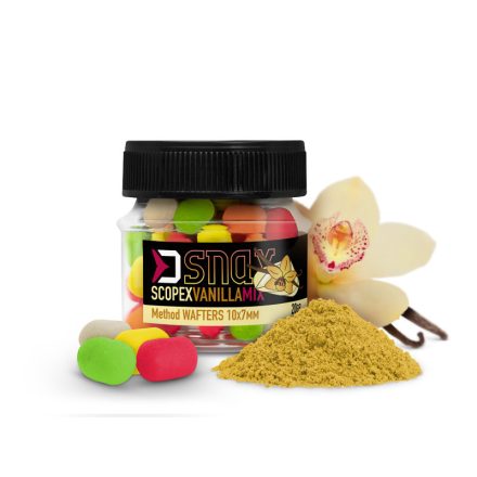 BOJLI WAFTER Delphin MIX D SNAX 10x7mm 20g Scopex-vanilla