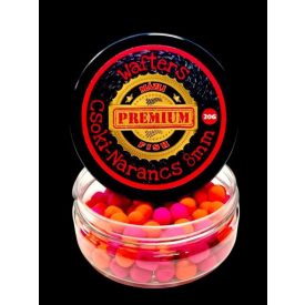 PELLET WAFTER Mázli Fish Prémium 20gr 8mm Csoki-Narancs