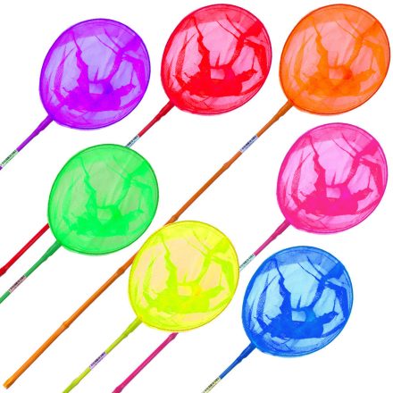 MERÍTŐHÁLÓ Frenetic bambusz nyelű 150cm NARANCSSÁRGA