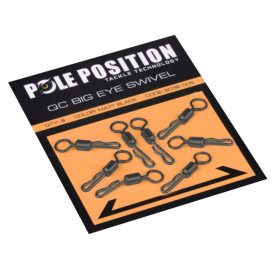 GYORSKAPOCS Forgóval QC BIG EYE SWIVEL POLE POSITION 8db