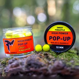   BOJLI POP UP Feedermánia HIGH POWER BOILIES & BARRELS 10 mm 14gr Ananász