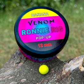 BOJLI POP UP Feedermania Venom Ronnie Rig 22gr 12mm Banán