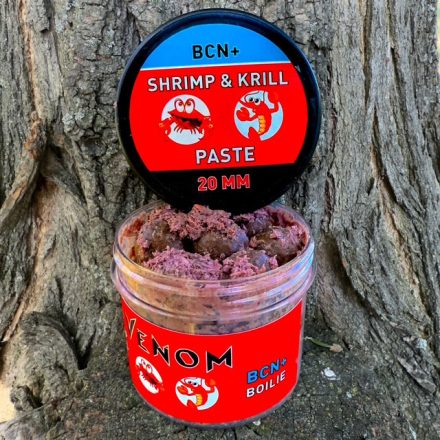 BOJLI Feedermania Venom Shrimp & Krill Paste 105gr 20mm BCN+