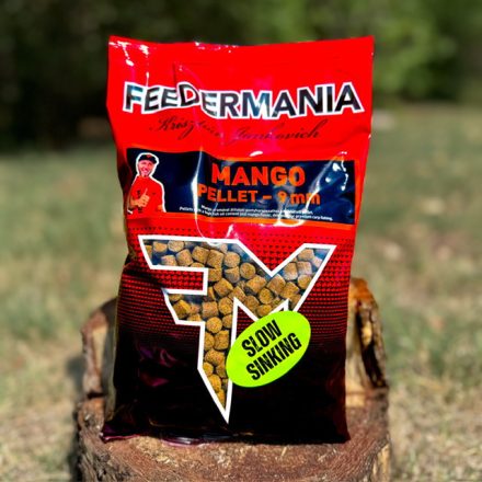 ETETŐPELLET Feedemania Slow Sinking 800gr 9mm Mangó