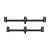 BUZZBAR Fox 3 botos Black Label Slim 190mm/220mm (2db)