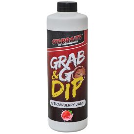 AROMA Folyadék Starbaits Grab Go&Dip 500ml Eper Jam