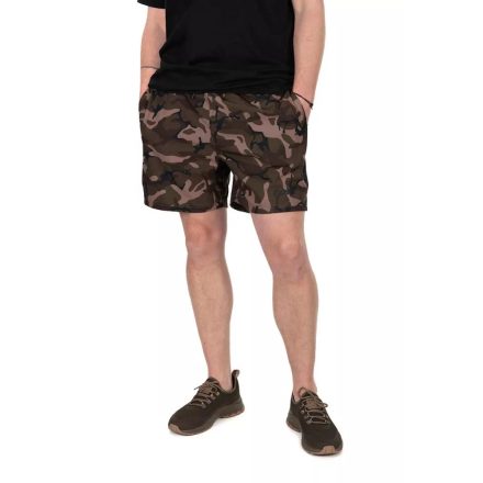 RÖVIDNADRÁG Fox Black / Camo LW Swim Shorts #XL