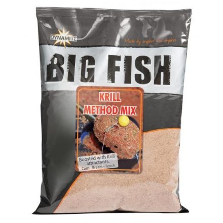 ETETŐANYAG Dynamite Baits BIG FISH 1800 gr Krill method mix