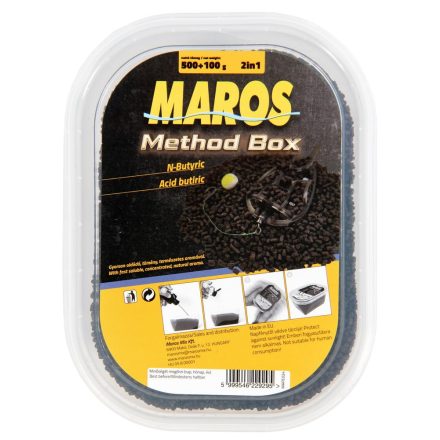 PELLET BOX Maros Mix Method 500gr+100ml Hidegvízi