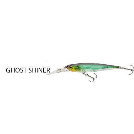 WOBBLER Cormoran; Live Bone, 90 mm 12gr (0-4,0m) Ghost Shiner