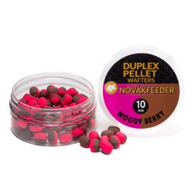   PELLET WAFTER DUPLEX Novák Feeder 10mm 30gr Woody-Berry (Áfonyás)