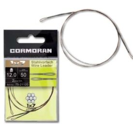 DRÓTELŐKE Cormoran 1x7 Wire Leader 50 cm 9Kg (2db)