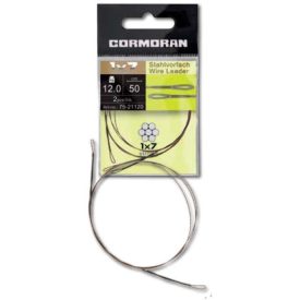   FÉMELŐKE Cormoran 1x7 Wire Leader drótelőke 50 cm 9Kg (2db)