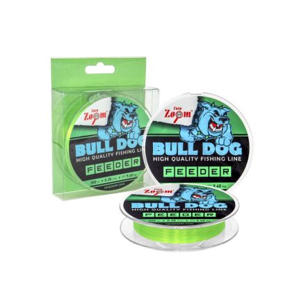 ZSINÓR Monofil CarpZoom Bull-Dog Feeder fluo zöld 300m 0,20 mm (5,60 Kg)