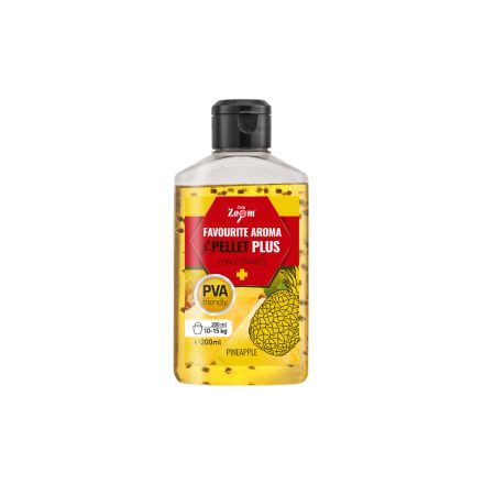 AROMA Carp Zoom Favourite Pellettel 200ml Ananász