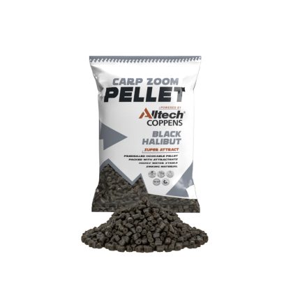 ETETŐPELLET Carp Zoom Fúrt 800gr 8mm  Black Halibut