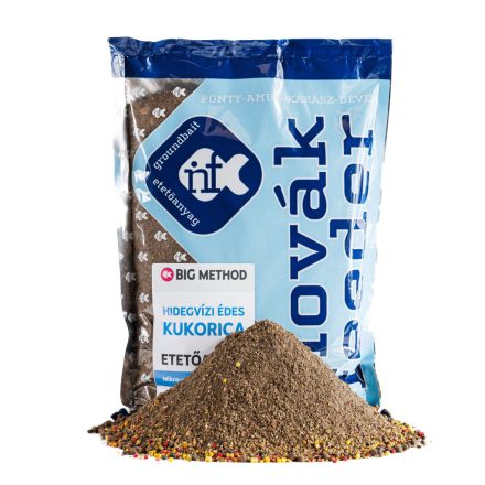 ETETŐANYAG Novák Feeder | Big Method; 1000 gr, Hidegvízi Édes Kukorica