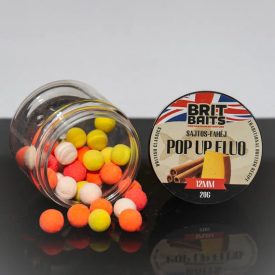 BOJLI POP UP FLUO BritBaits 20gr 12mm Sajtos-Fahéj