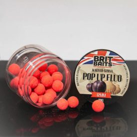 BOJLI POP UP FLUO BritBaits 20gr 12mm Kagyló-Szilva