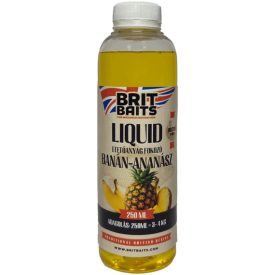 AROMA LIQUID BritBaits 250ml Banán-Ananász