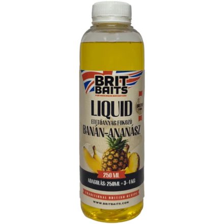 AROMA LIQUID BritBaits 250ml Banán-Ananász