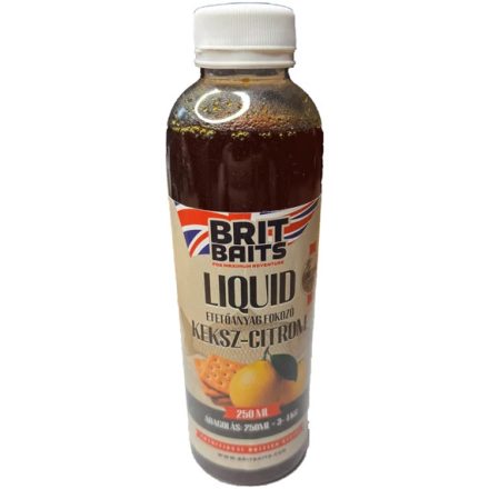 AROMA LIQUID BritBaits 250ml Keksz-Citrom