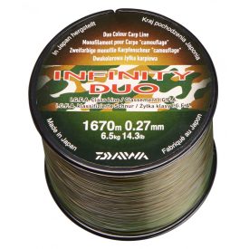 ZSINÓR Monofil Daiwa Infinity Duo Camou 3000m 0,31mm/7,60Kg