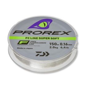   ZSINÓR Monofil Daiwa Prorex FluoroCarbon Super Soft 150m 0,16mm