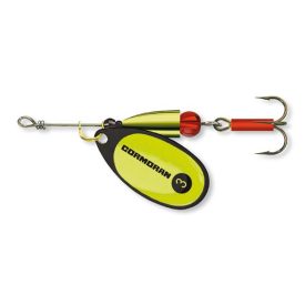   KÖRFORGÓ VILLANTÓ Cormoran Bullet Longcast  #1 (3,2 gr) Fekete/Sárga