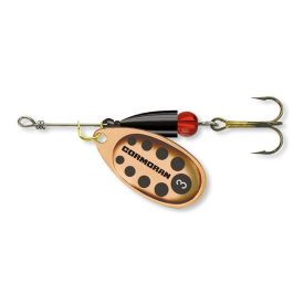   KÖRFORGÓ VILLANTÓ Cormoran Bullet Longcast  #2 (4 gr) Réz/Fekete pöttyös