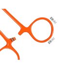 ÉRFOGÓ Ívelt Delphin Atak! REFLEX, 15cm