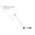 CSALITÜSKE Delphin THE END POP Screw karikával #S (15db)