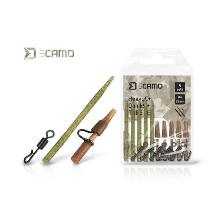 GUBANCGÁTLÓ SZETT Delphin sCAMO HeavyC + QuickS + Tube #4 (5db)