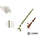 GUBANCGÁTLÓ SZETT Delphin sCAMO PinC + Swivel + Tube #4 (5db)