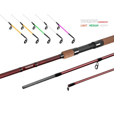 Delphin | MAGMA LEGEND4RY Medium; 360 cm, 120 gr {3 tag + 5 rezgő + tok}
