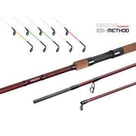   Delphin | MAGMA LEGEND4RY Method; 360 cm, 215 gr {3 tag + 5 rezgő + tok}