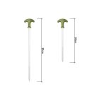 SÁTOR LESZÚRÓ Készlet Delphin FIXT C2G 20 cm (10db)