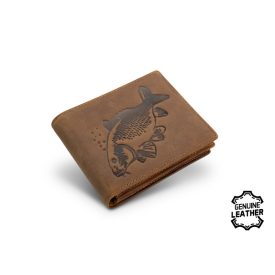 PÉNZTÁRCA Bőr, Delphin CARP Classic