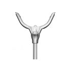 MERÍTŐHÁLÓ Delphin fém fejcsatlakozással, gumírozott hálóval 60x60/200cm