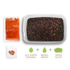 PELLET BOX Delphin Reaxe READY&GO 3in1 (400gr + 120ml +5db csali) Mangó-Őszibarack