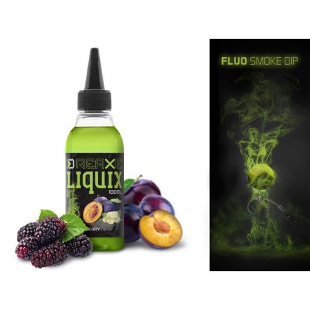 AROMA LIQUID Delphin Fluo dip D SNAX LiquiX 100ml Szilva-Eperfa
