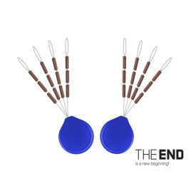 STOPPER Volfrám 2x7mm DelphinTHE END (24db)